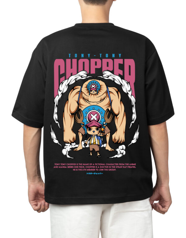 Tony Tony Chopper Oversize T-Shirt Black