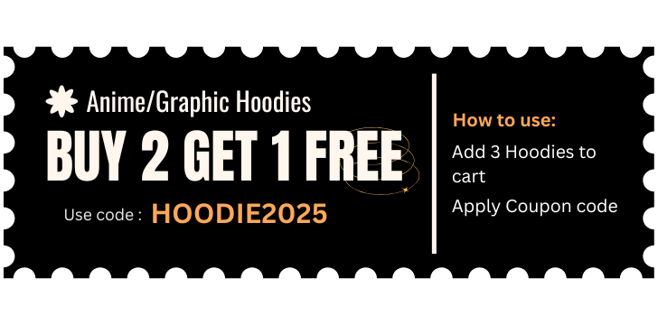Anime-Graphic Hoodies